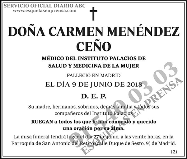 Carmen Menéndez Ceño